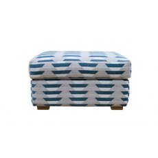 G Plan Seattle Footstool with Show Wood Feet