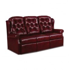 Woburn Leather 3 Seater Split Sofa