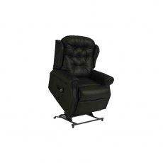 Woburn Leather Compact Single Motor Rise and Recline Armchair