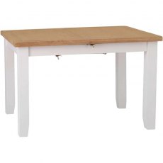 Eastwell White 1.2m Butterfly Extending Table
