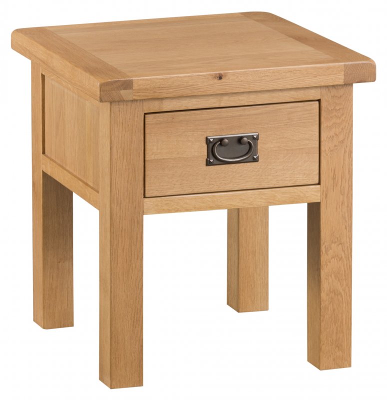 Kettle Padstow Lamp Table with Drawer