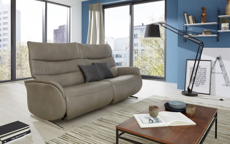 Himolla Himolla Azure 2 Seater Sofa with Wall-Free Manual Function