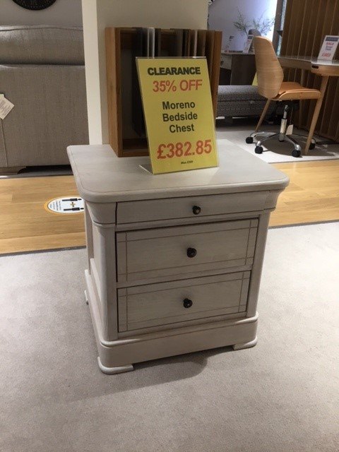 CLEARANCE PRODUCTS Moreno Bedside Chest