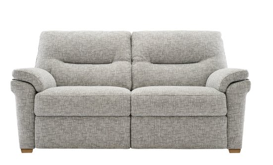 G Plan Upholstery G Plan Seattle 2.5 Seater Sofa with Show Wood Feet