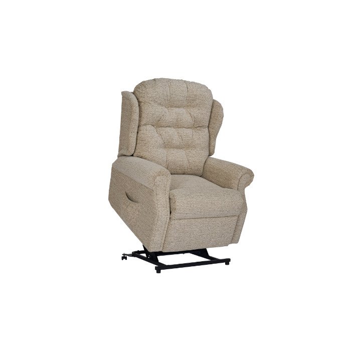Celebrity Woburn Fabric Compact Single Motor Rise and Recline Armchair