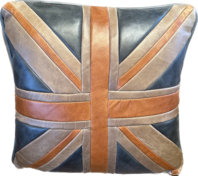 Vintage Company Vintage 40 x 40 Union Cushion - Leather
