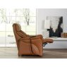 Himolla Himolla Chester Small Manual Recliner Chair with Plastic Glider Feet