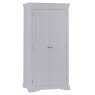 Kettle Midnight Grey 2 Door Full Hanging Wardrobe
