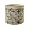 Interiors By Kathryn Cermak Pot Black/Natural Small
