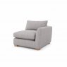 Whitemeadow City Right Hand Facing Arm Single Seat with Fibre Interior
