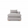 Whitemeadow City Right Hand Facing Arm Chaise Unit with Foam Interior
