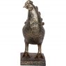 Lukehurst Accessories Antique Gold Hen Sculpture