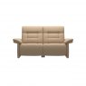 Stressless Stressless Mary 2 Seater Left Power Sofa with Upholstered Arms