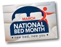 March is National Bed Month