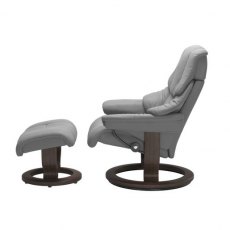 Stressless Reno Classic Large Chair with Footstool