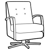 Alstons Oslo Swivel Chair