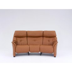 Himolla Chester 3 Seater Curved Recliner Sofa with Aluminium Feet