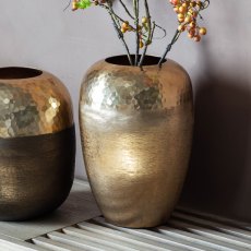 Basar Vase Light Gold