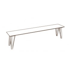 Montreal 200cm Dining Bench