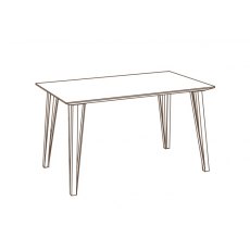 Montreal 130cm Fixed Dining Table