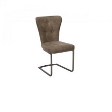 Oscar Grey Fabric Dining Chair