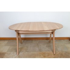 Albury 160/218cm x 100cm Oval Extending Dining Table