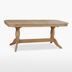 Lamont Table - oval, extending, double pedestal