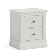 Chantilly Cotton 2 Drawer Bedside