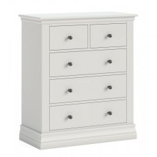 Chantilly Cotton 2 Over 3 Chest of Drawers