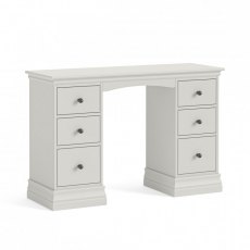 Chantilly Cotton Double Pedestal Dressing Table
