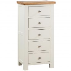 Somerset 5 Drawer Tall Chest