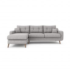 Madrid Left Hand Facing Large Chaise Sofa with Foam Interiors
