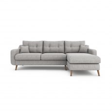 Madrid Right Hand Facing Large Chaise Sofa with Foam Interiors