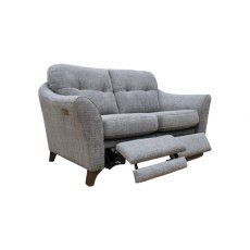 G Plan Hatton 2 Seater Double Power Footrest Formal Back Sofa with USB