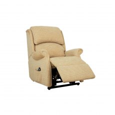Regent Fabric Petite Single Motor Recliner Armchair