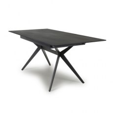 Timor 180cm Extending Table, Black