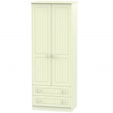 Warwick Tall 2ft6in 2 Drawer Robe