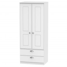 Victoria 2ft6in 2 Drawer Robe