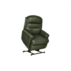 Pembroke Leather Standard Dual Motor Rise and Recline Armchair