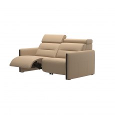 Stressless Emily, Wood Arms, 2 seater with Powered Reclining (Left)