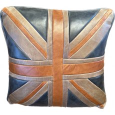 Vintage 40 x 40 Union Cushion - Leather