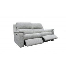 G Plan Harper Electric Recliner Large Sofa with Headrest, Lumbar & USB