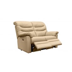 G Plan Ledbury 2 Seater Double Electric Reclining Sofa with Headrest and Lumbar