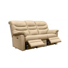 G Plan Ledbury 3 Seater Double Electric Reclining Sofa with Headrest and Lumbar
