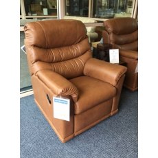 G Plan Malvern Fixed Armchair in Leather