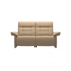 Stressless Mary 2 Seater Left Power Sofa with Upholstered Arms