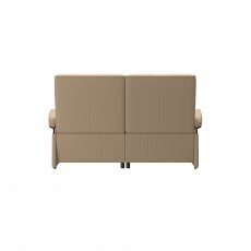 Stressless Mary 2 Seater Right Power Sofa with Upholstered Arms