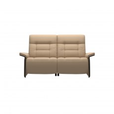 Stressless Mary 2 Seater Right Power Sofa with Wood Arms