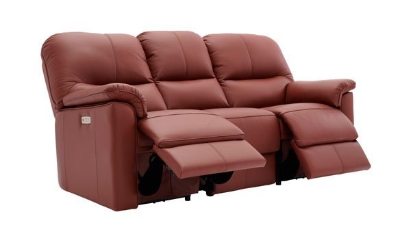G Plan Upholstery G Plan Chadwick 3 Seater Single Electric Recliner Sofa (RHF) with USB