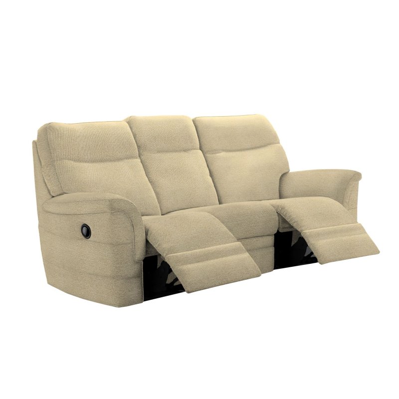 Parker Knoll Parker Knoll Hudson Double Manual Recliner 3 Seater Sofa with latches